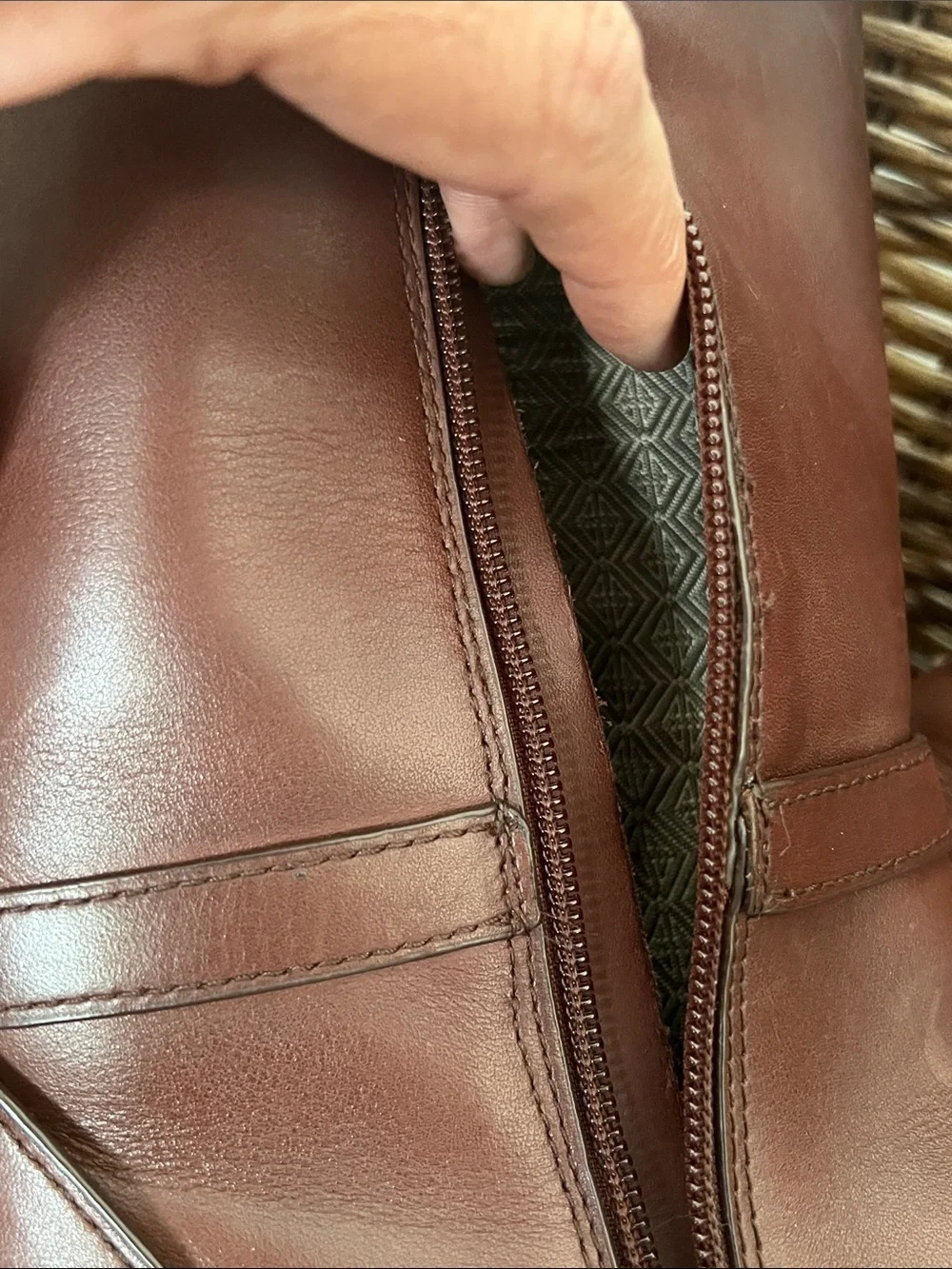 ANTONIO MELANI Brown Over-the-Knee Leather Boots